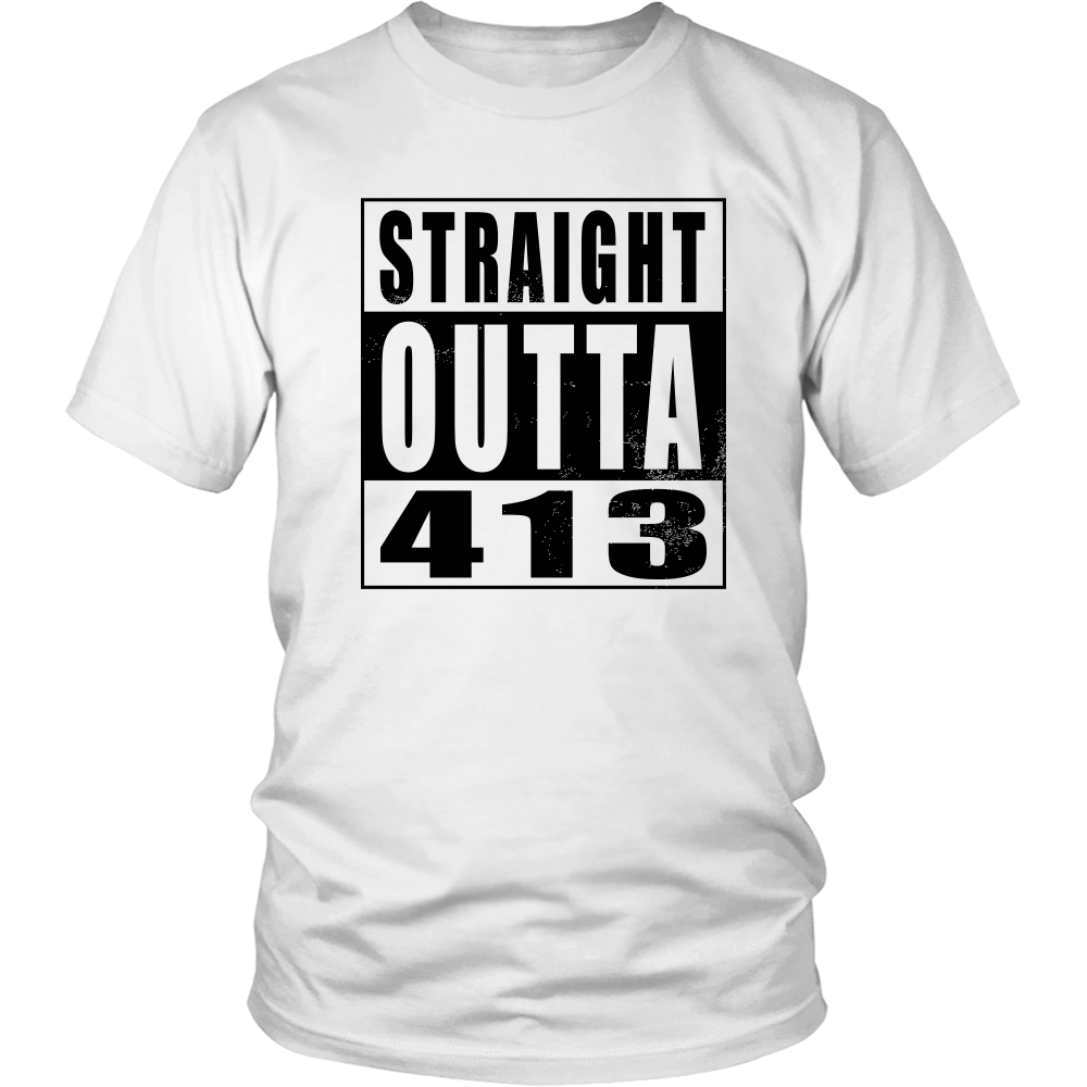 Straight Outta 413 - Black