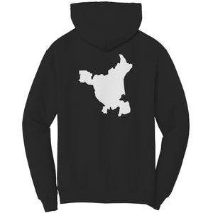 Haryana with the map on back