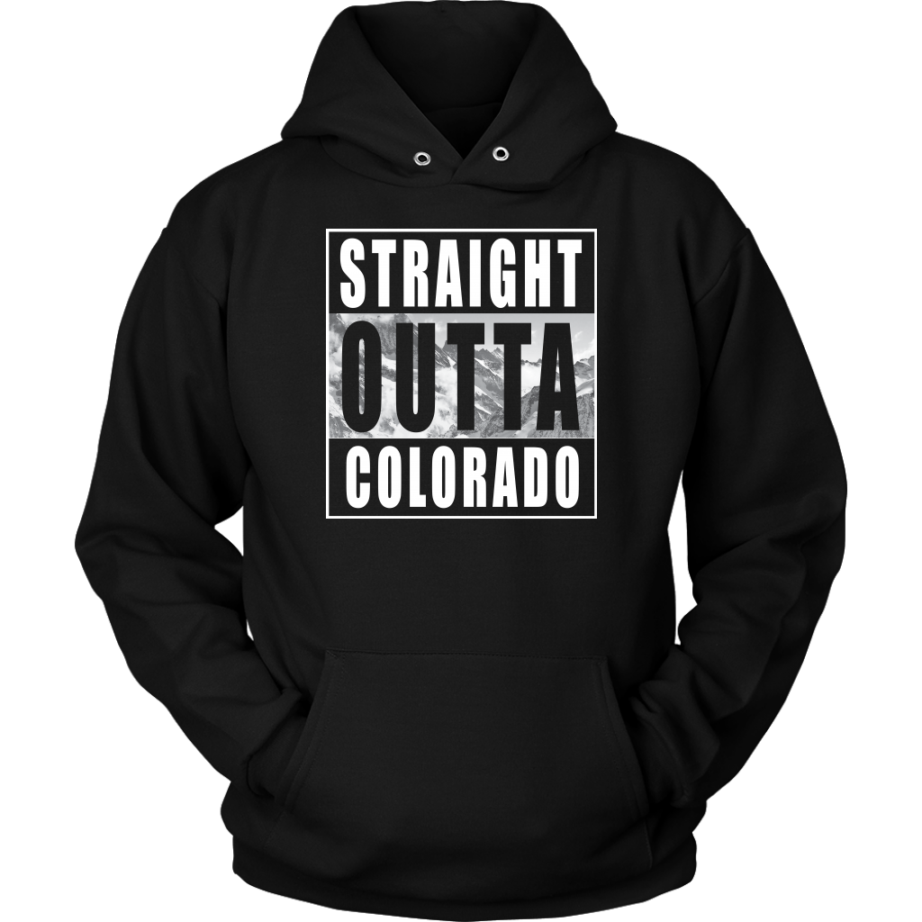 Straight Outta Colorado Custom With Back