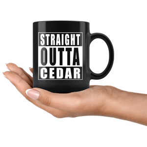 Straight Outta Cedar Mug