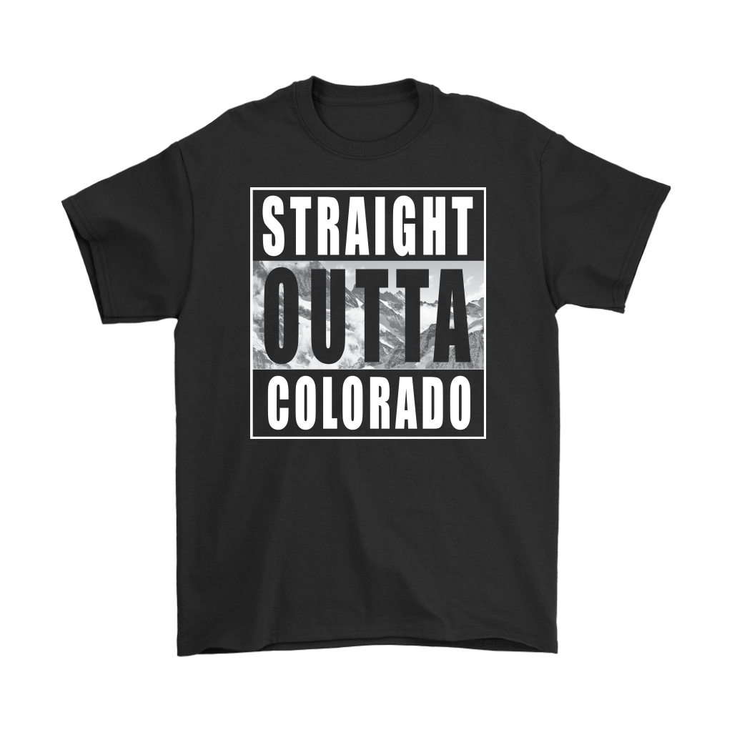 Straight Outta Colorado Custom With Back