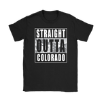 Straight Outta Colorado Custom With Back
