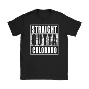 Straight Outta Colorado Custom With Back