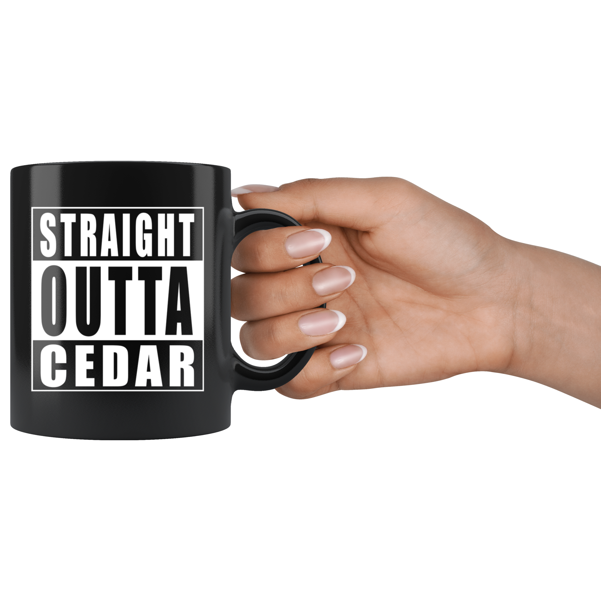 Straight Outta Cedar Mug