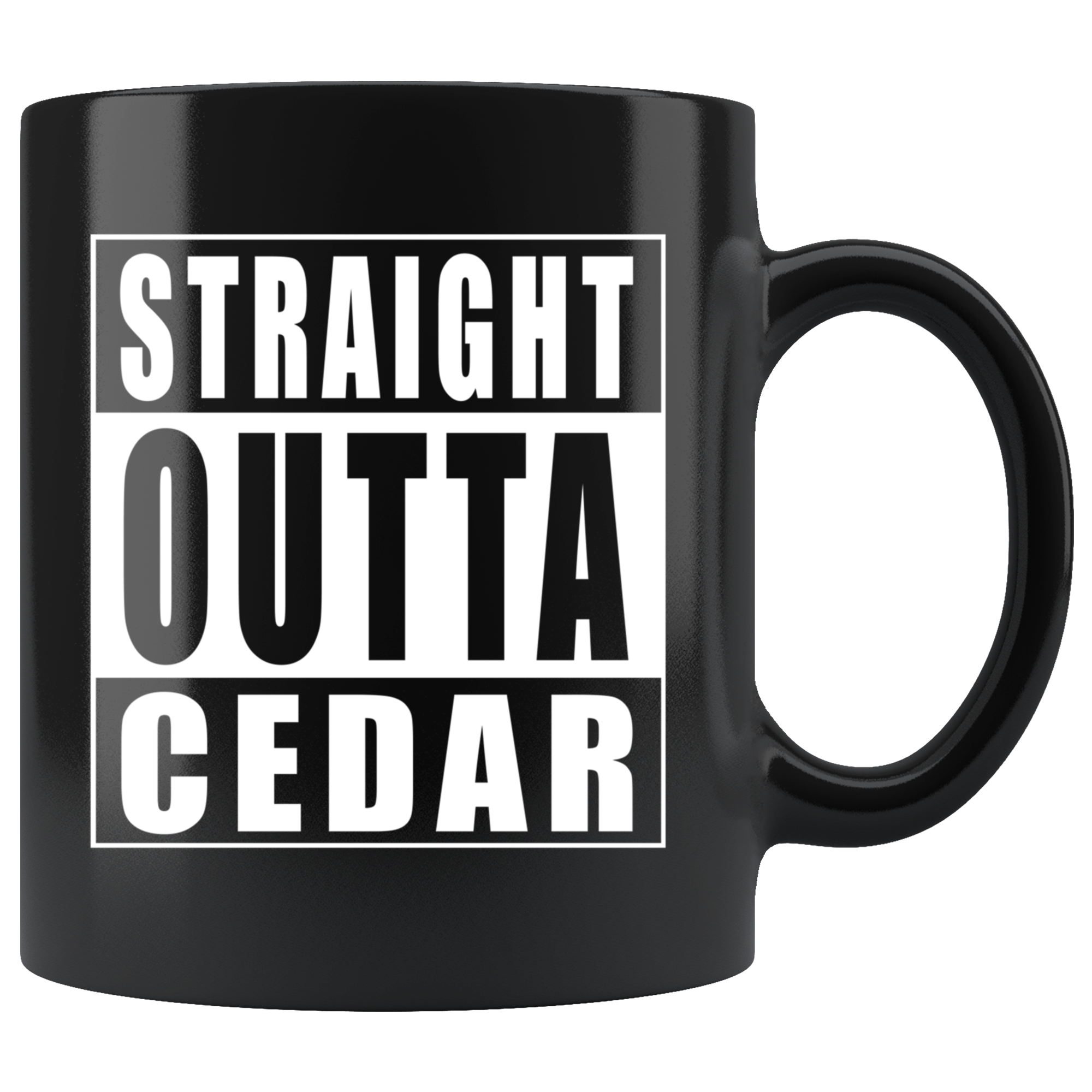 Straight Outta Cedar Mug