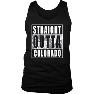 Straight Outta Colorado Custom With Back