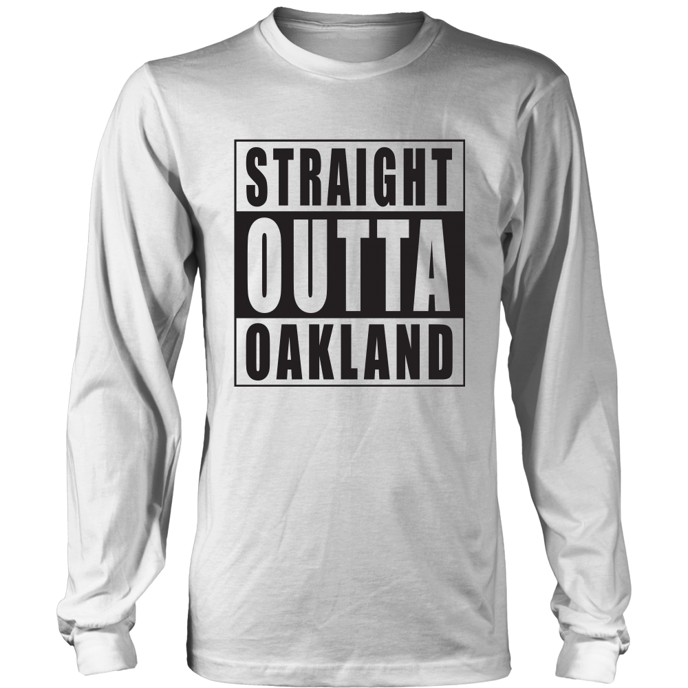 Straight Outta Oakland White