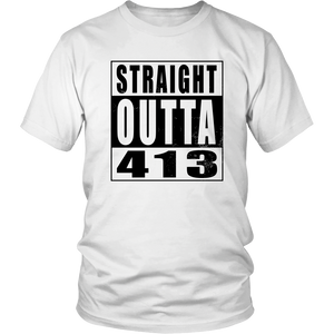 Straight Outta 413 - Black