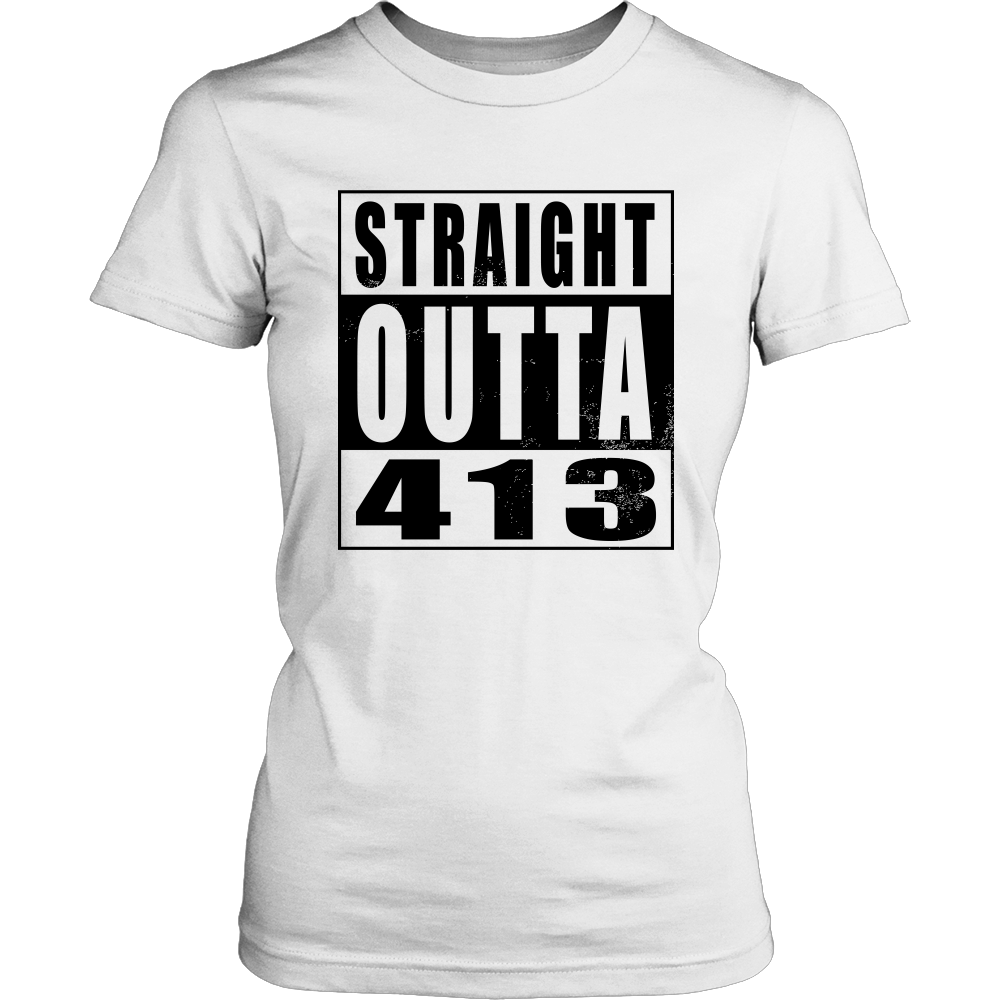 Straight Outta 413 - Black
