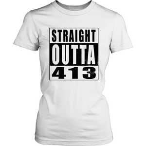 Straight Outta 413 - Black