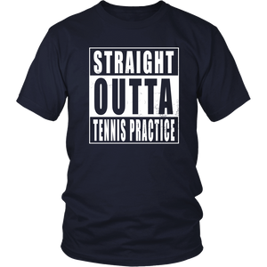 Straight Outta Tennis Practice