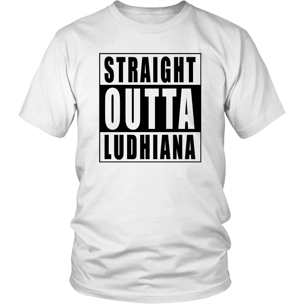 Straight Outta Ludhiana White
