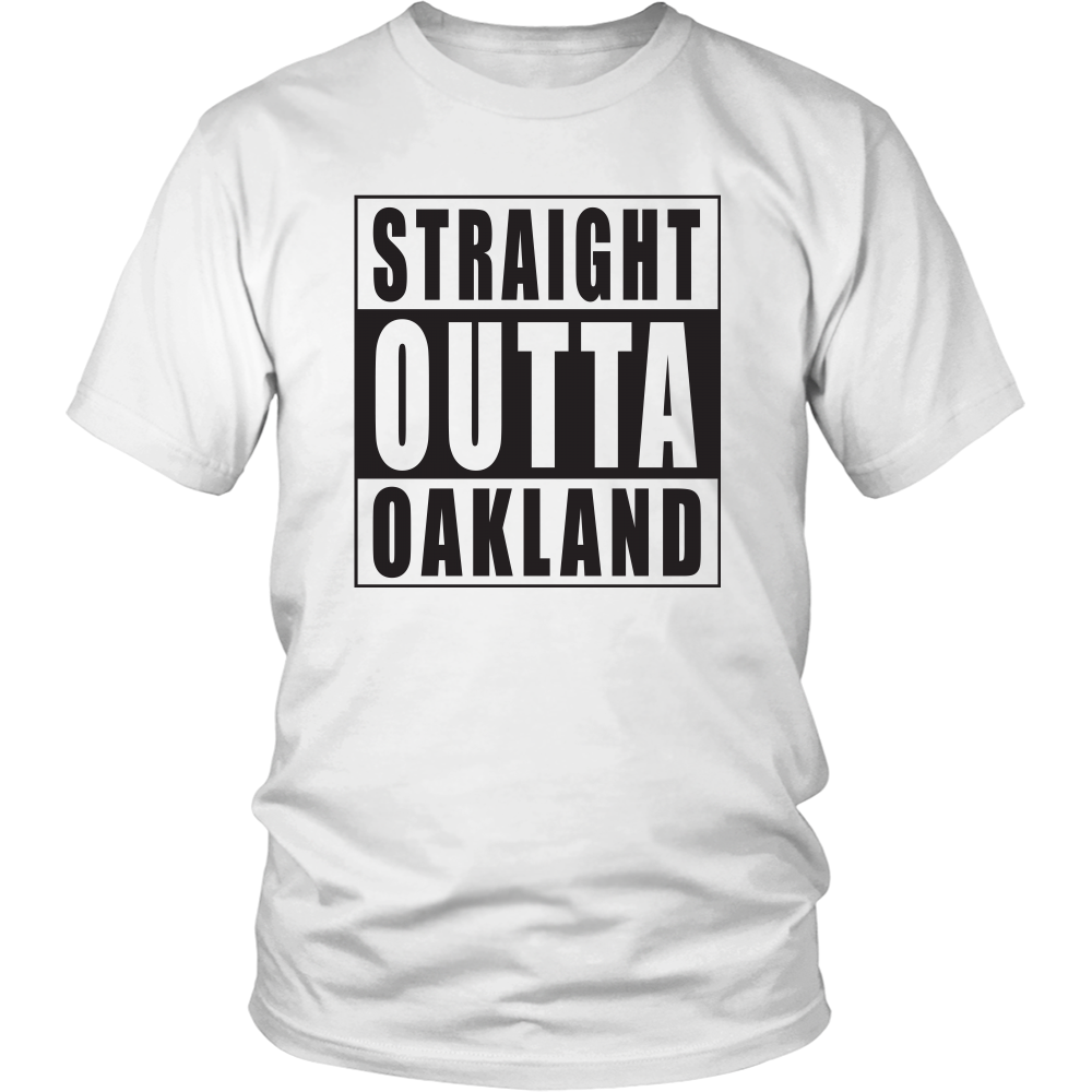 Straight Outta Oakland White