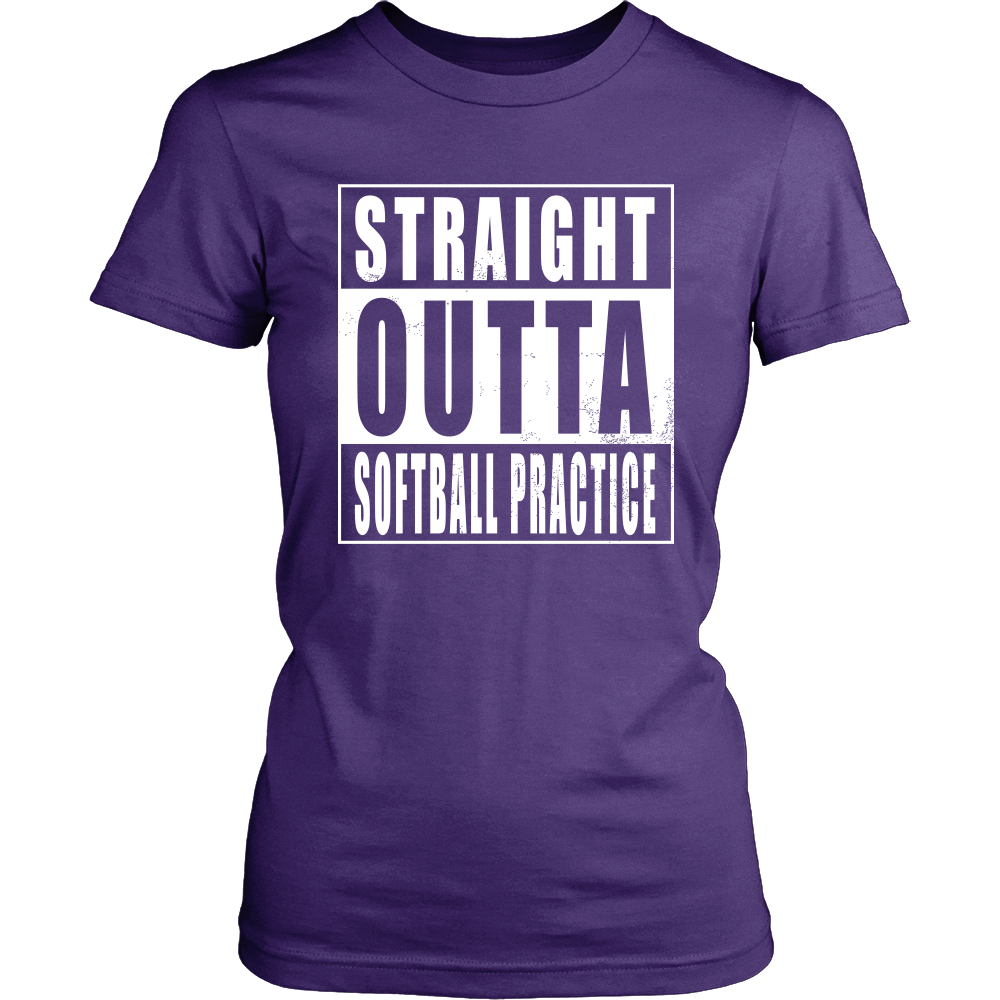 Straight Outta Softball Practice