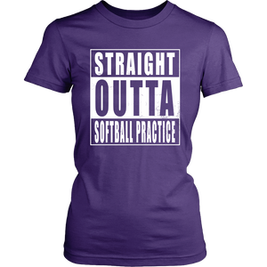 Straight Outta Softball Practice