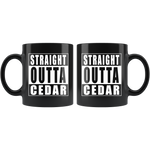 Straight Outta Cedar Mug