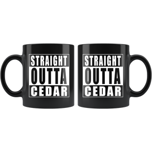 Straight Outta Cedar Mug